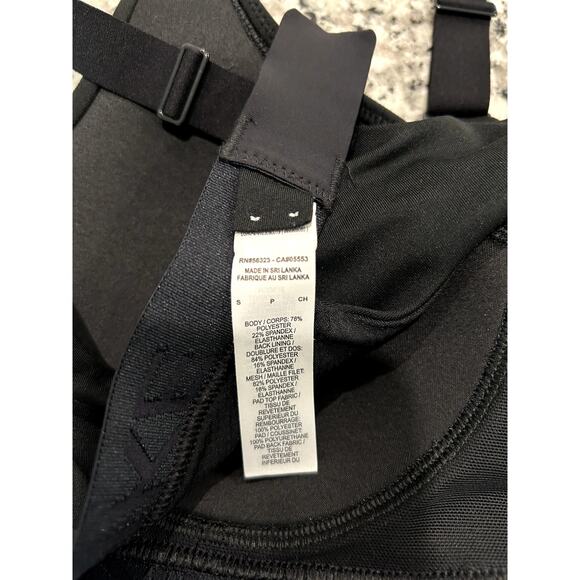 Nike Women's High Support Bra Swoosh Black Size Small Adjustable Workout Gym B22 - Picture 6 of 6